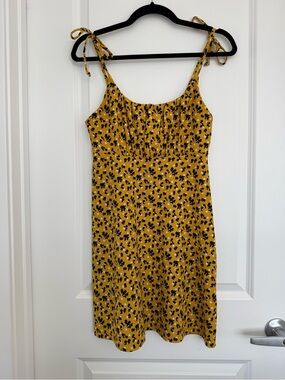 TOPSHOP | Floral Tie-Shoulder Sundress - size 6